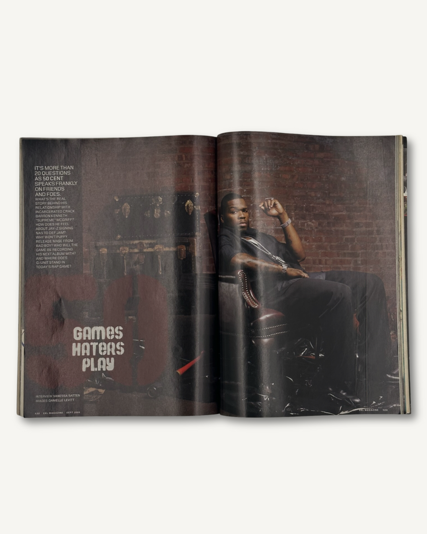 XXL Magazine September 2006 Issue #84 50 Cent & G-Unit
