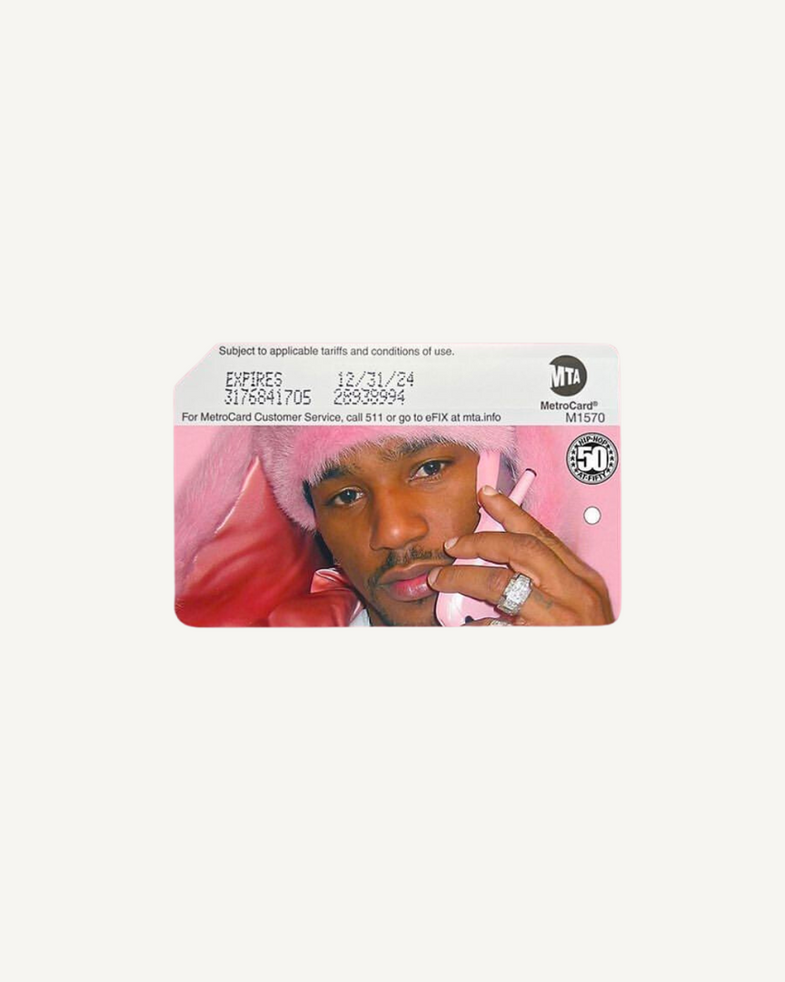 Cam'ron Limited Edition NYC Metro Card (Hip Hop 50 Edition)