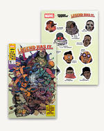 Load image into Gallery viewer, Mass Appeal x Marvel Presents - Legend Has It Comic + Sticker Combo