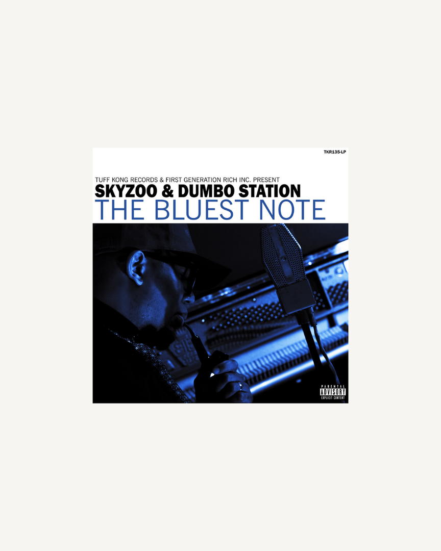 Skyzoo & Dumbo Station The Bluest Note LP (Limited Edition Blue 180 Gram Vinyl) 1 of 100