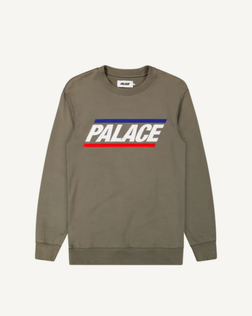 Palace Basics Logo Crewneck