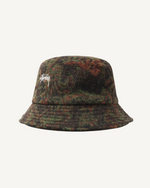 Load image into Gallery viewer, Fuzzy Psychedelic Pattern Bucket Hat