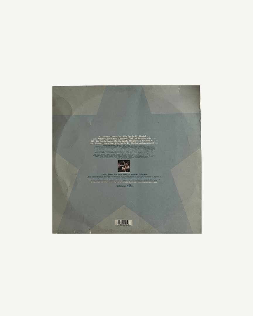 Lumidee – Never Leave You (Uh Oooh, Uh Oooh) (12" Single) UK 2003