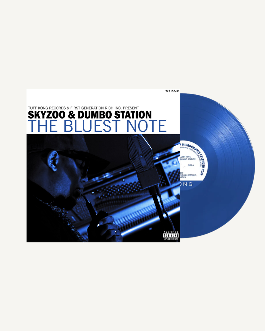 Skyzoo & Dumbo Station The Bluest Note LP (Limited Edition Blue 180 Gram Vinyl) 1 of 100
