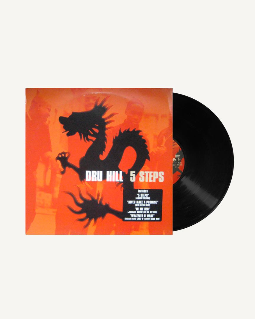 Dru Hill – 5 Steps / In My Bed (12" Single) UK 1997