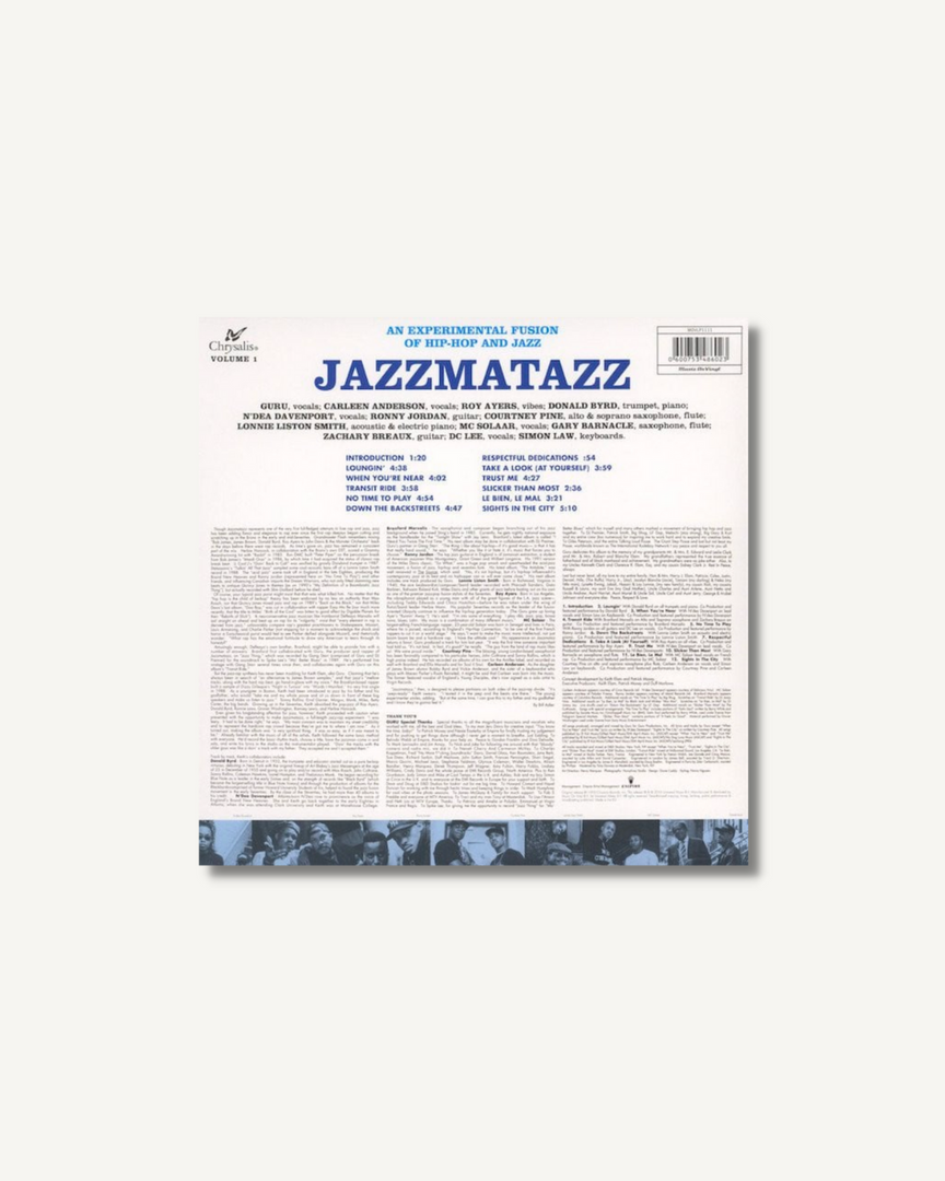 Guru – Jazzmatazz (Volume 1) LP Album Europe 2014