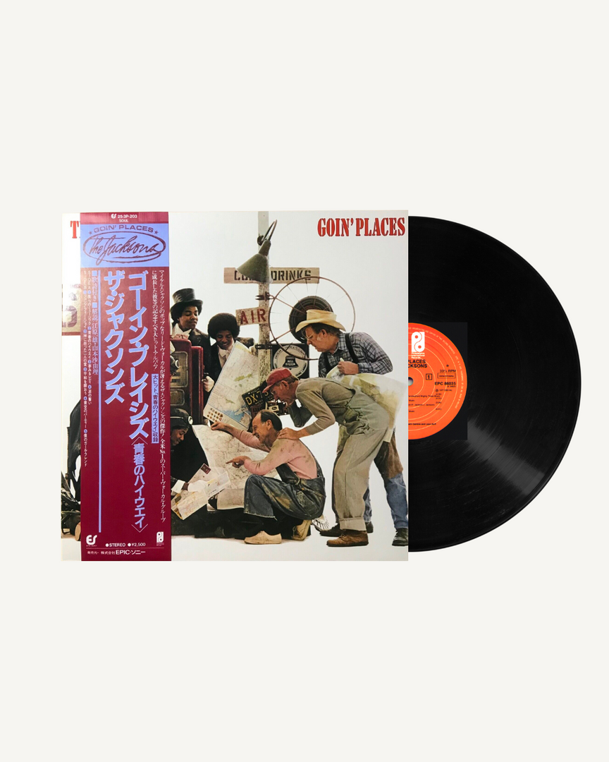 The Jacksons – Goin' Places, Gatefold, OBI Strip, Japan 1997 (RARE)