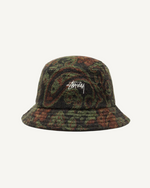Load image into Gallery viewer, Fuzzy Psychedelic Pattern Bucket Hat