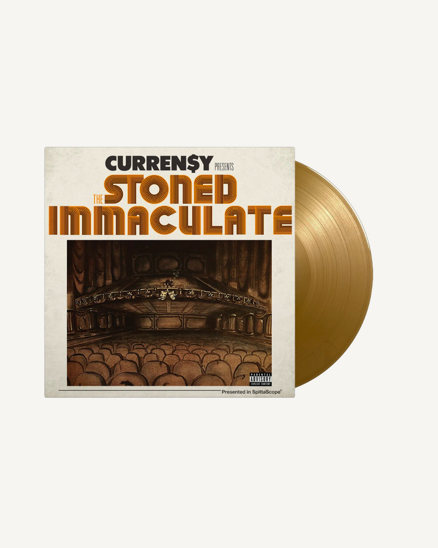 Curren$y – The Stoned Immaculate LP (Limited Edition Gold Vinyl), Numbered