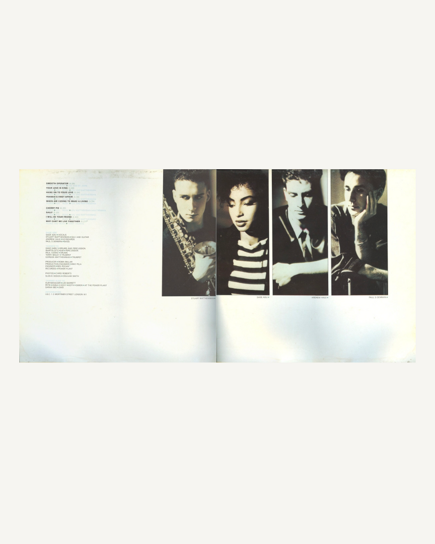 Sade – Diamond Life LP, Gatefold, UK 1985