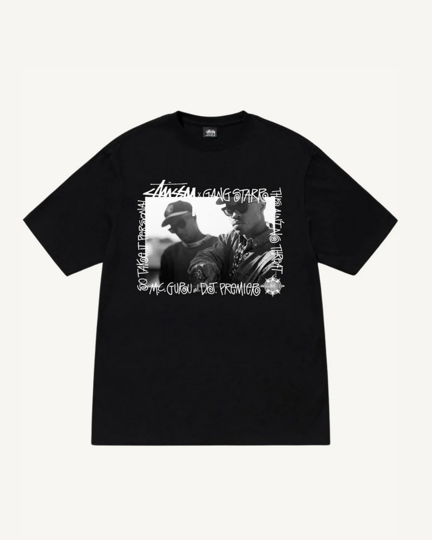 Stüssy x Gang Starr 'Take It Personal' Tee