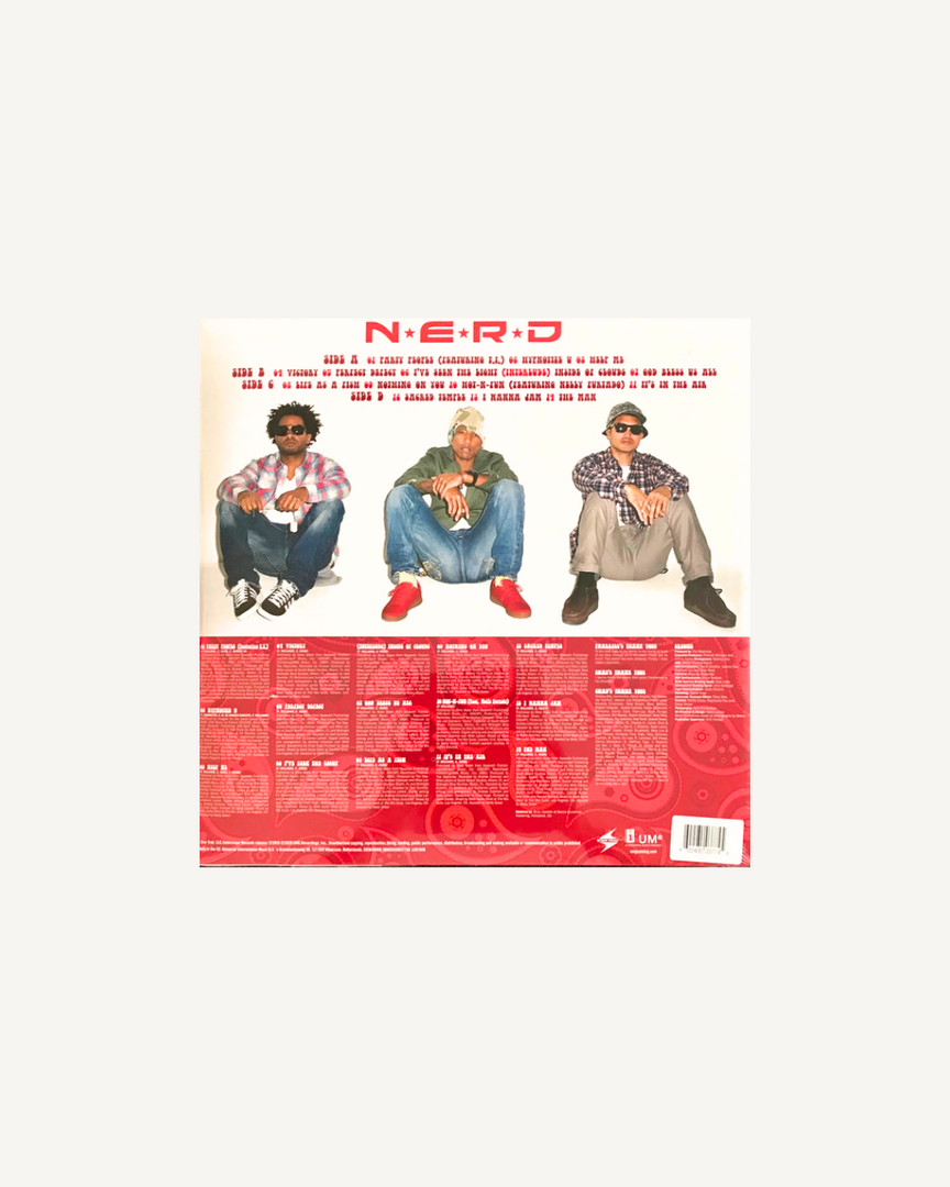N*E*R*D – Nothing LP, (Limited Edition Red Vinyl), US 2020 Reissue