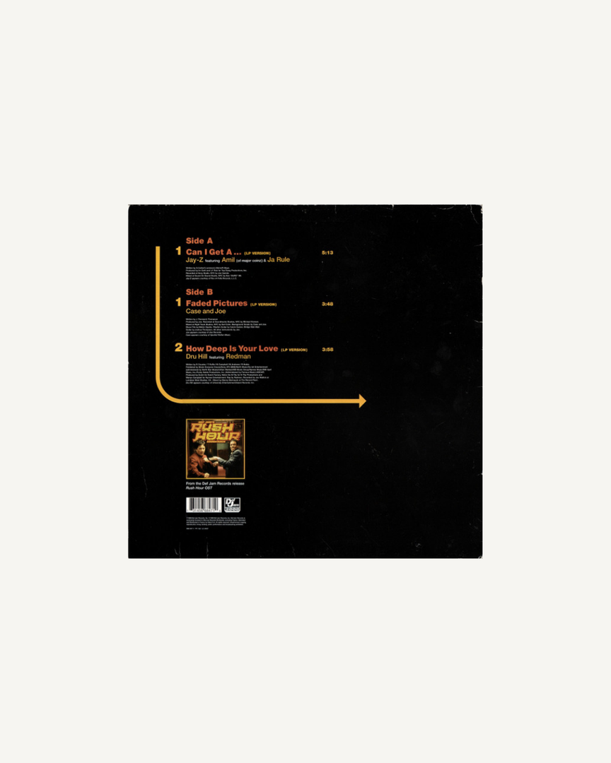 Jay-Z Featuring Amil And Ja Rule – Can I Get A... (Def Jam's Rush Hour EP), Europe 1999