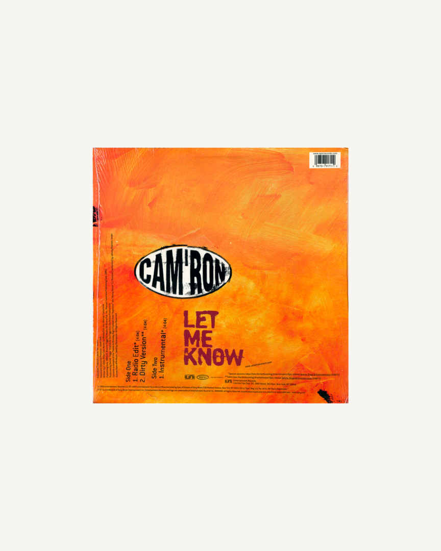 Cam'ron – Let Me Know (12” Single), US 1999