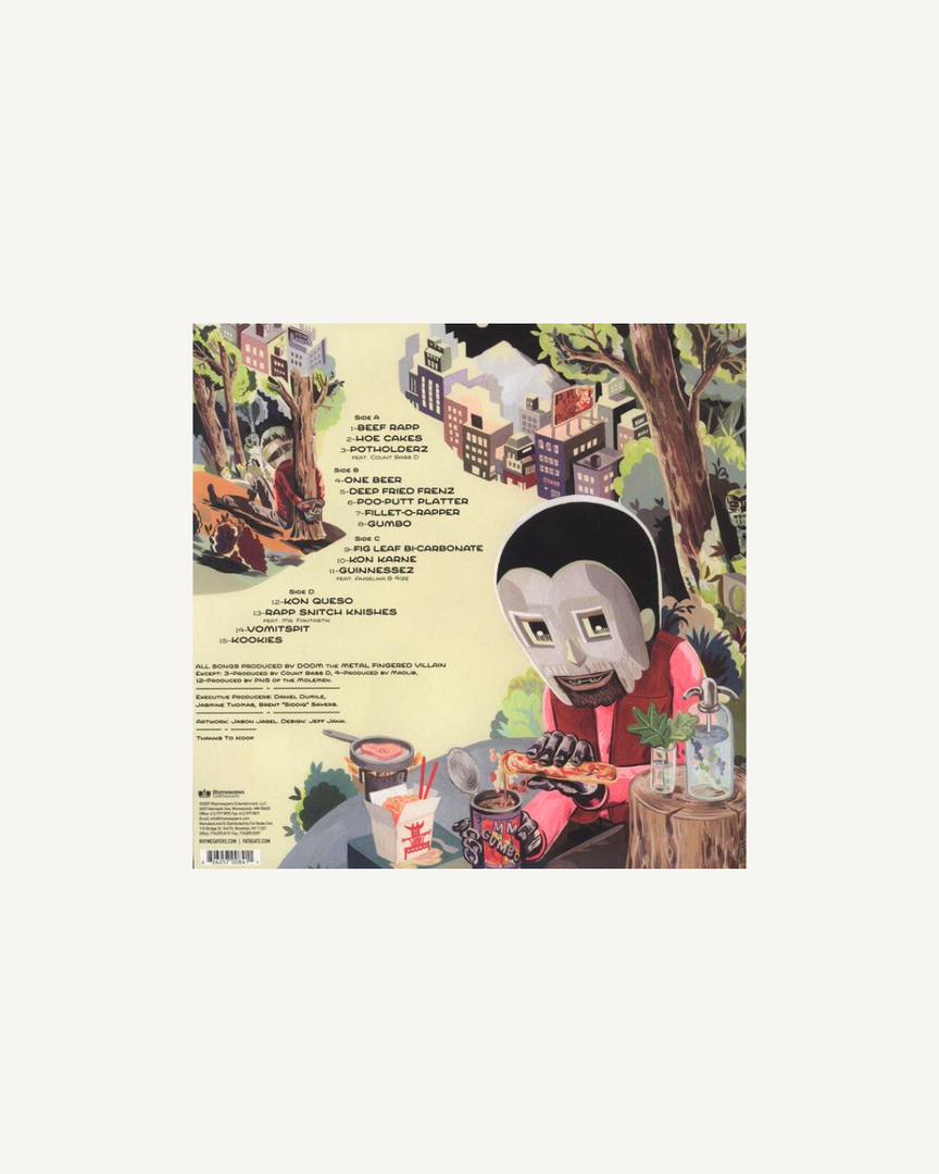 MF DOOM - MM..Food LP, Reissue, US 2007