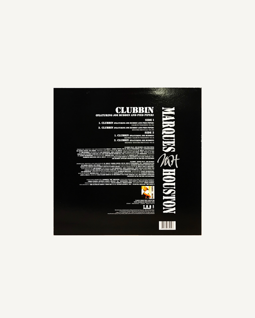 Marques Houston Featuring Joe Budden – Clubbin (12" Single), Album EU 2004