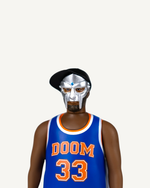Load image into Gallery viewer, MF DOOM 'DOOMSDAY 2025' NBA Knicks Super7 ReAction Figure