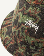 Load image into Gallery viewer, Fuzzy Psychedelic Pattern Bucket Hat