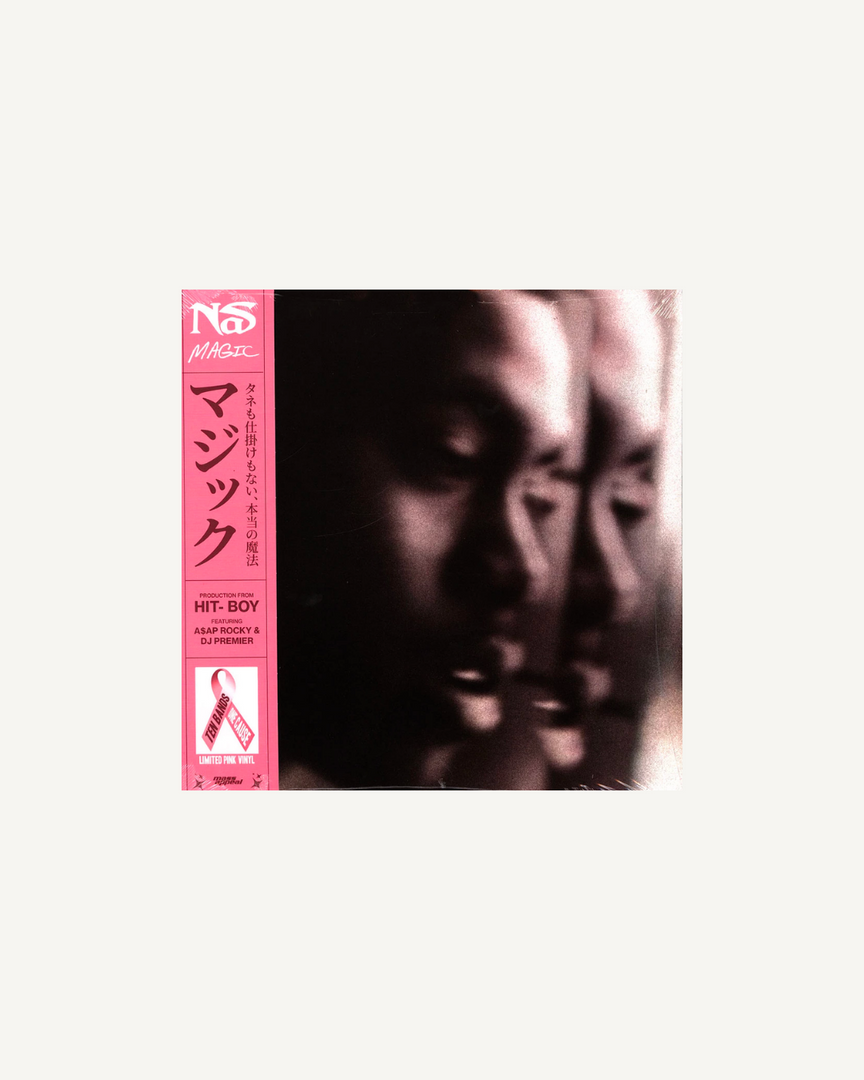 Nas x Hit Boy ‎– Magic LP, (Limited Edition Pink Vinyl) w/ OBI Strip (Sealed)
