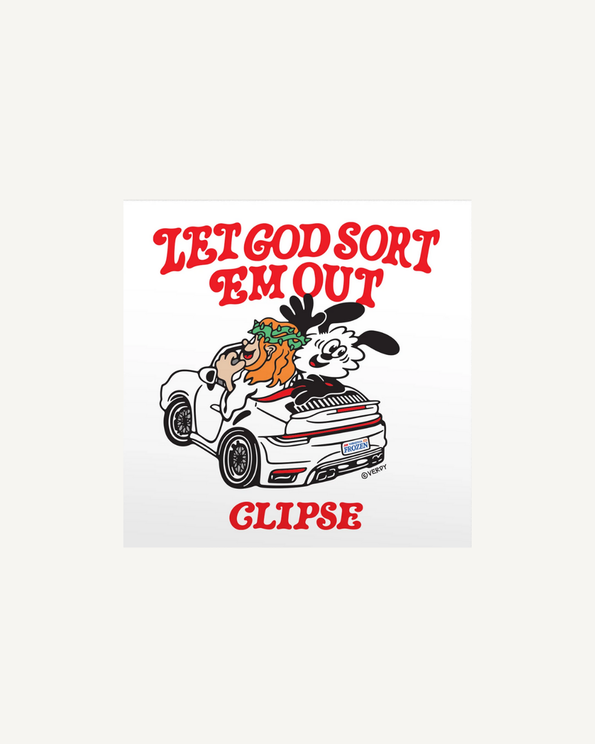 Clipse – Let God Sort Em Out LP (Verdy Edition White Vinyl)