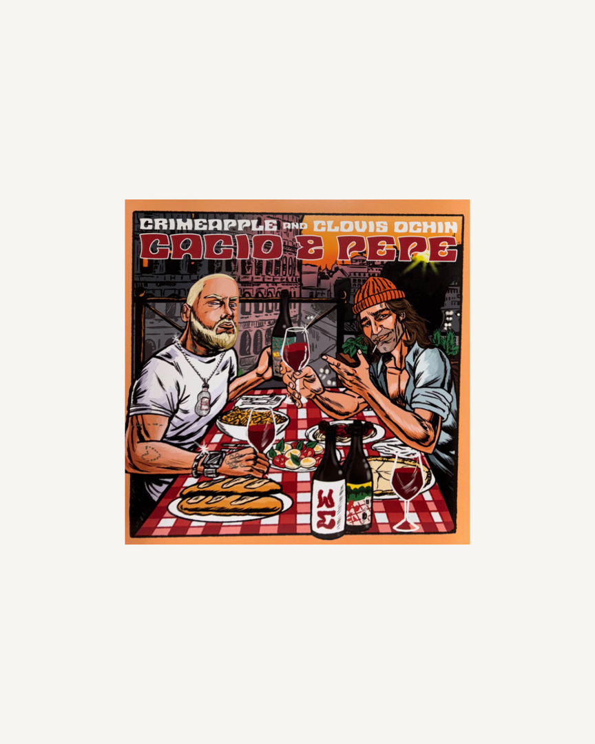 Crimeapple And Clovis Ochin – Cacio & Pepe LP, EU 2023