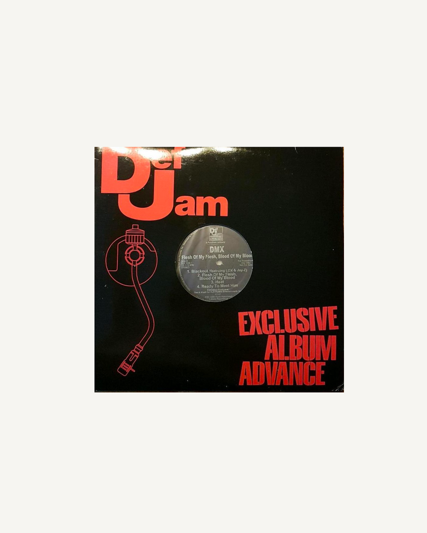 DMX - Flesh Of My Flesh, Blood Of My Blood LP, Advance Album, Promo Copy