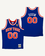Load image into Gallery viewer, MF DOOM Mitchell &amp; Ness New York Knicks Jersey NBA