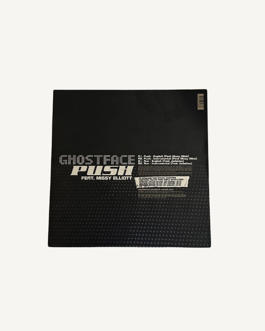 Ghostface Killah Feat. Missy Elliott – Push (12" Single) EU 2004