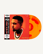Load image into Gallery viewer, Nas x Hit Boy– King&#39;s Disease II LP, (Limited Edition Red / Orange Vinyl) w/ OBI Strip
