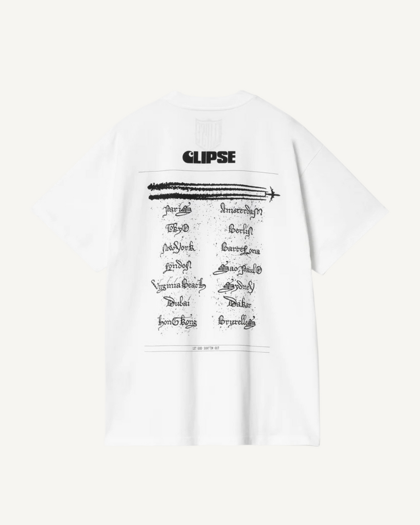 Clipse x Carhartt WIP 'Let God Sort Em Out' Tour Tee (New/ Unworn)