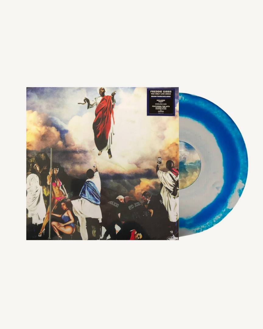 Freddie Gibbs – You Only Live 2wice LP (Limited Edition Blue & Bone Smash) 1 of 500, UK 2024