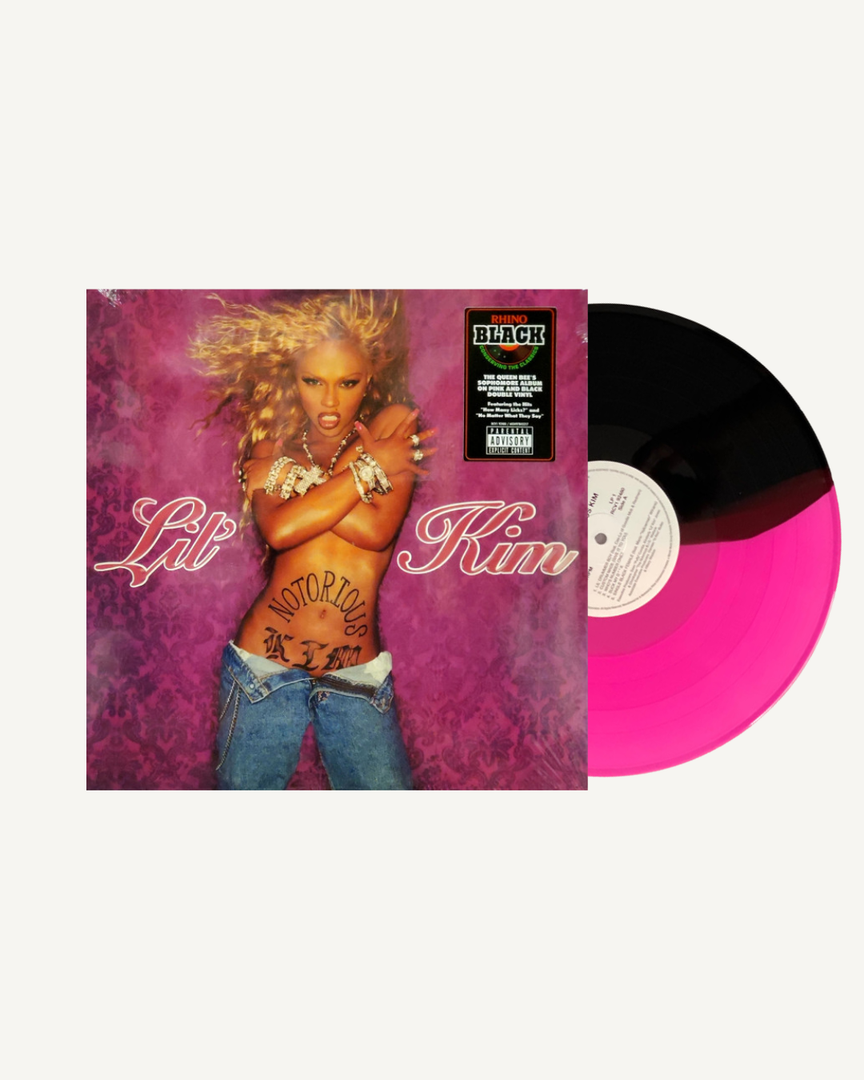 Lil' Kim – The Notorious KIM LP (Limited Edition Pink/Black Split Vinyl)