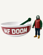 Load image into Gallery viewer, MF DOOM x Super7 &#39;Mm..Food&#39; ReAction Figure - Cereal Set w/ Spoon and Bowl
