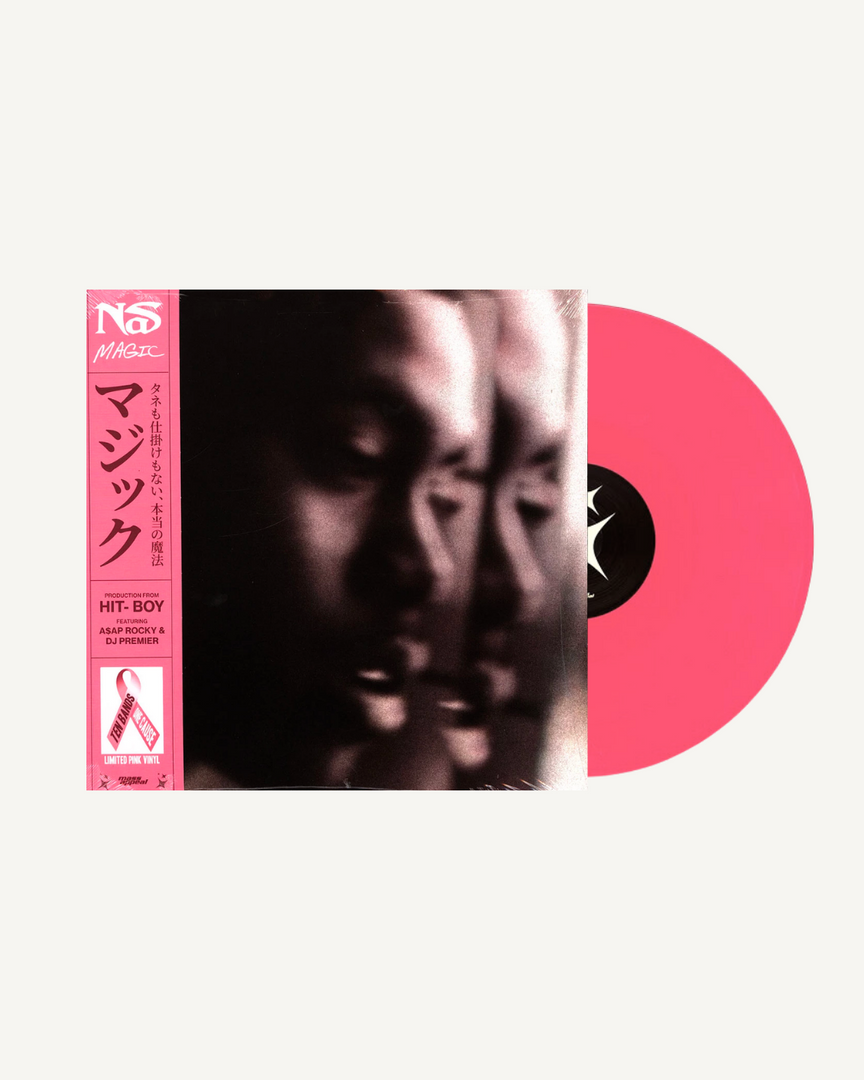 Nas x Hit Boy ‎– Magic LP, (Limited Edition Pink Vinyl) w/ OBI Strip (Sealed)