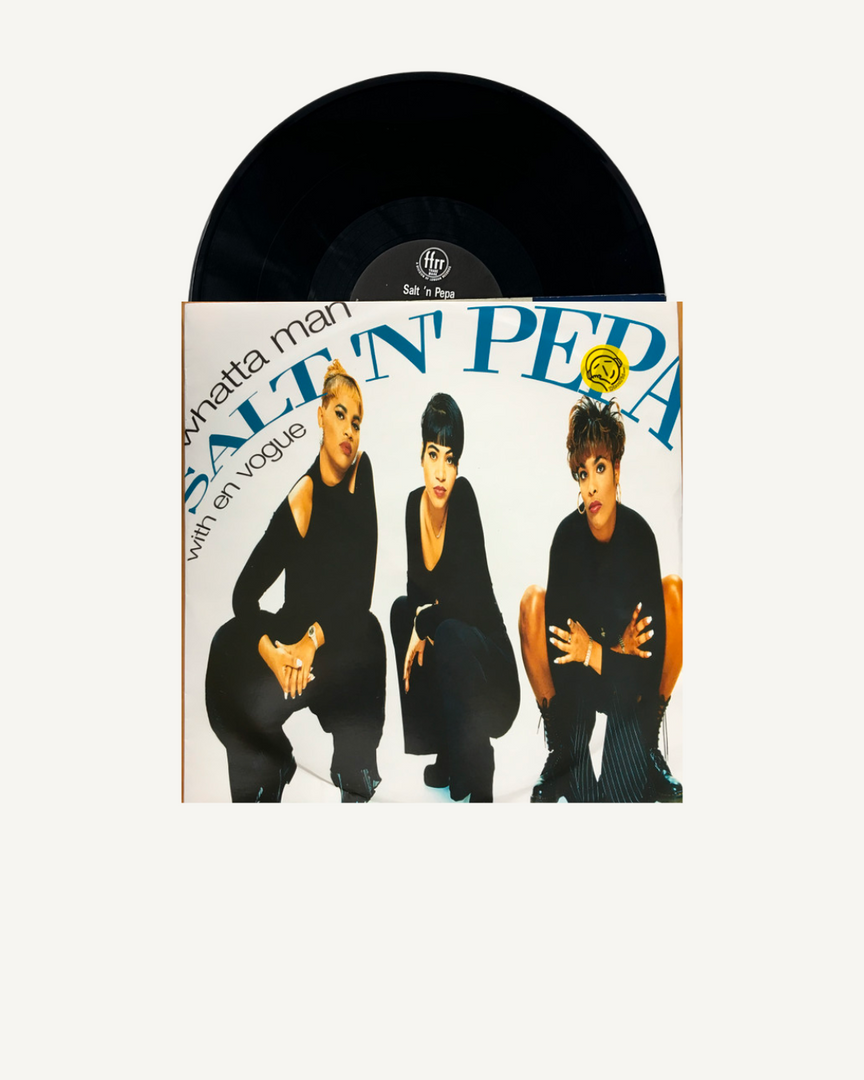 Salt 'N' Pepa With En Vogue – Whatta Man (12" Single) UK 1994