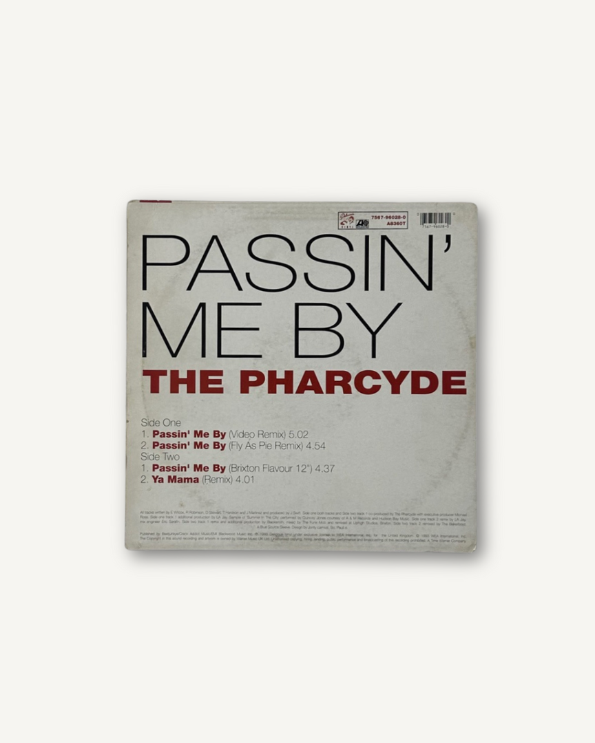 The Pharcyde – Passin' Me By / Ya Mama Remix (12" Single) UK 1993