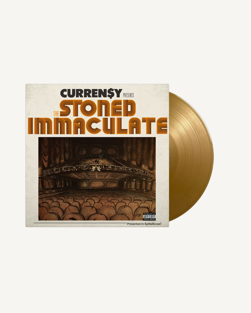 Curren$y ‎– The Stoned Immaculate LP (Limited Edition Gold Vinyl), Numbered