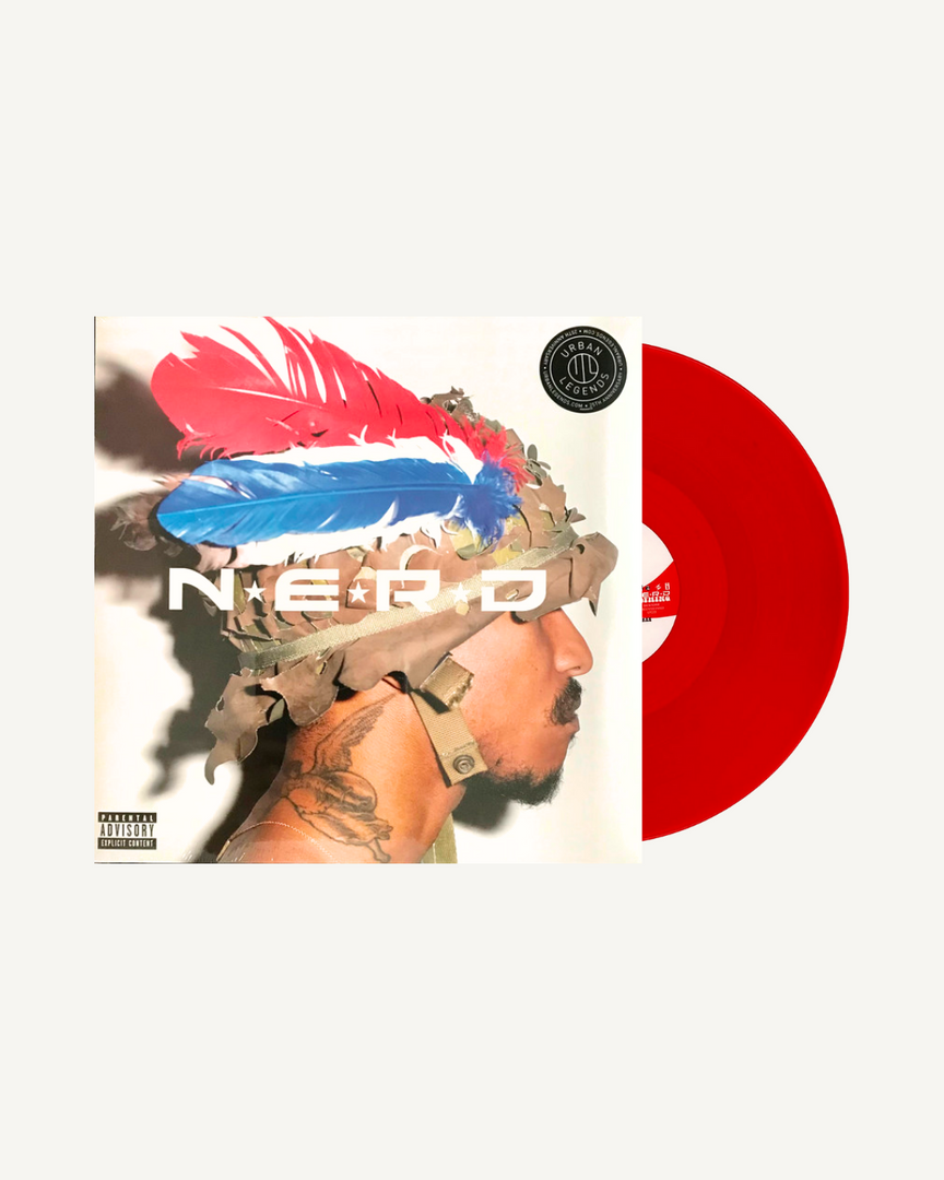 N*E*R*D – Nothing LP, (Limited Edition Red Vinyl), US 2020 Reissue