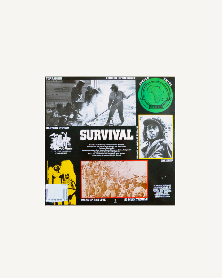 Bob Marley & The Wailers – Survival LP, Album UK 1979