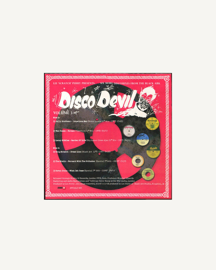Lee 'Scratch' Perry – Disco Devil Vol. 3 LP, Compilation, Remastered UK 2019
