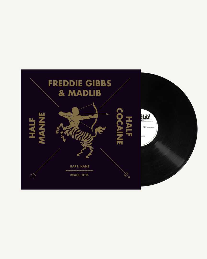 Freddie Gibbs & Madlib – Half Manne Half Cocaine / Palmolive + Bonus Beats (12" Single), US 2020