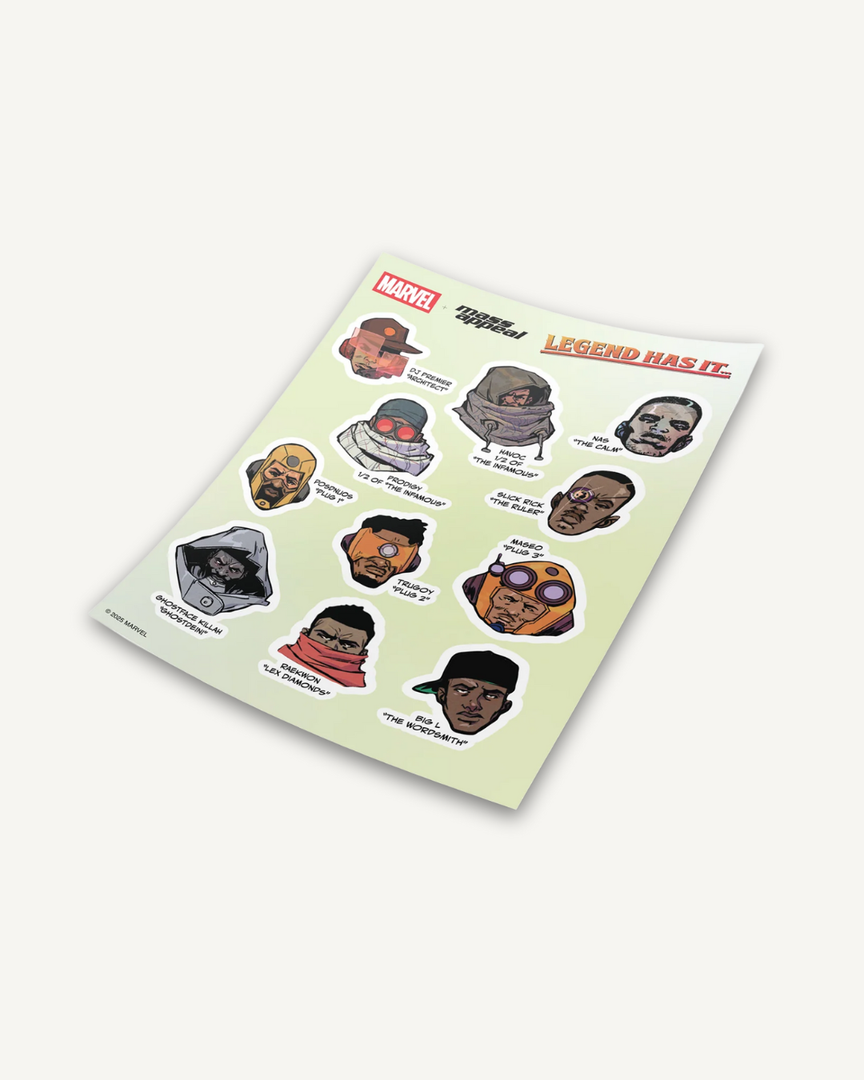 Mass Appeal x Marvel Presents - Legend Has It Sticker Pack