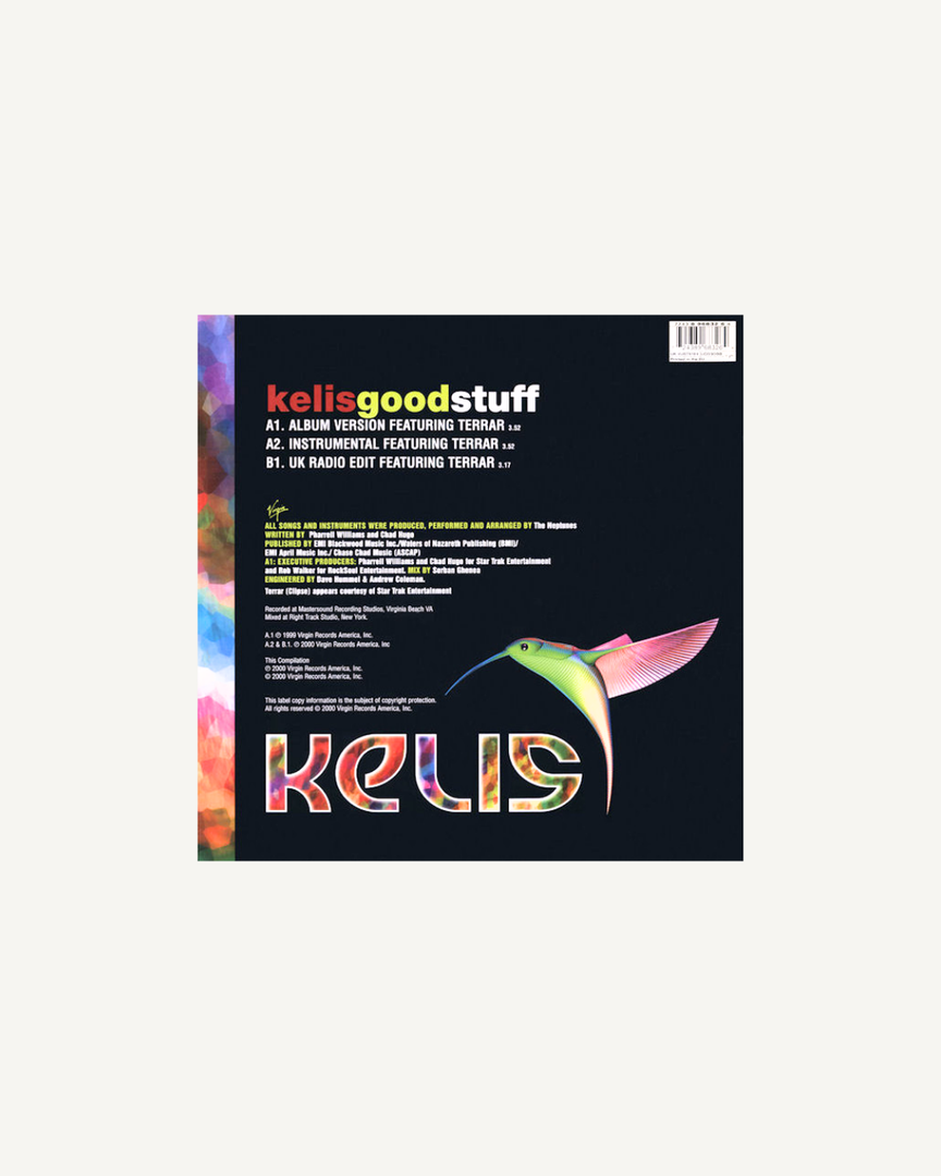 Kelis – Good Stuff Featuring (Terrar aka Pusha T) (12" Single), UK 2000