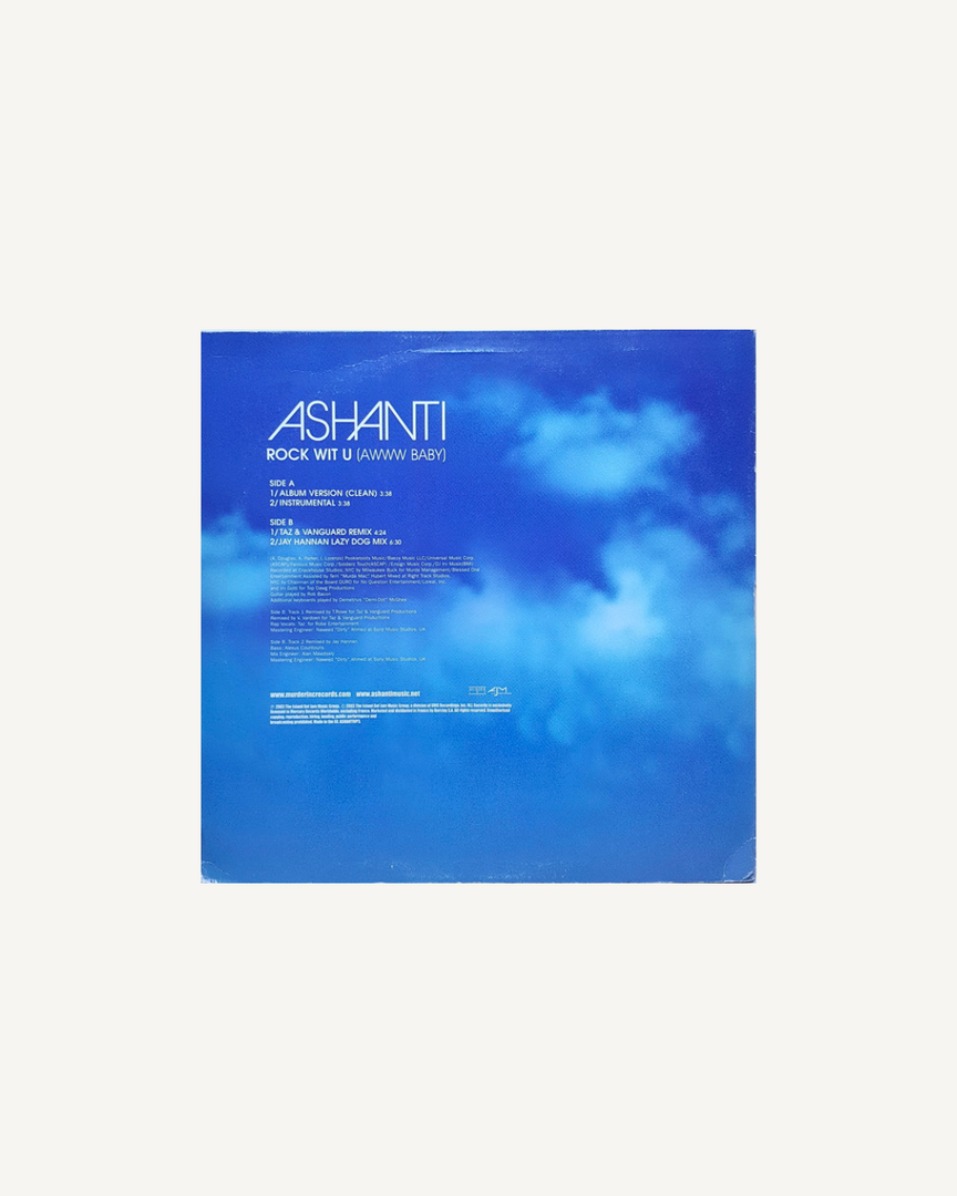 Ashanti - Rock Wit U (Awww Baby) (12" Single) UK 2003