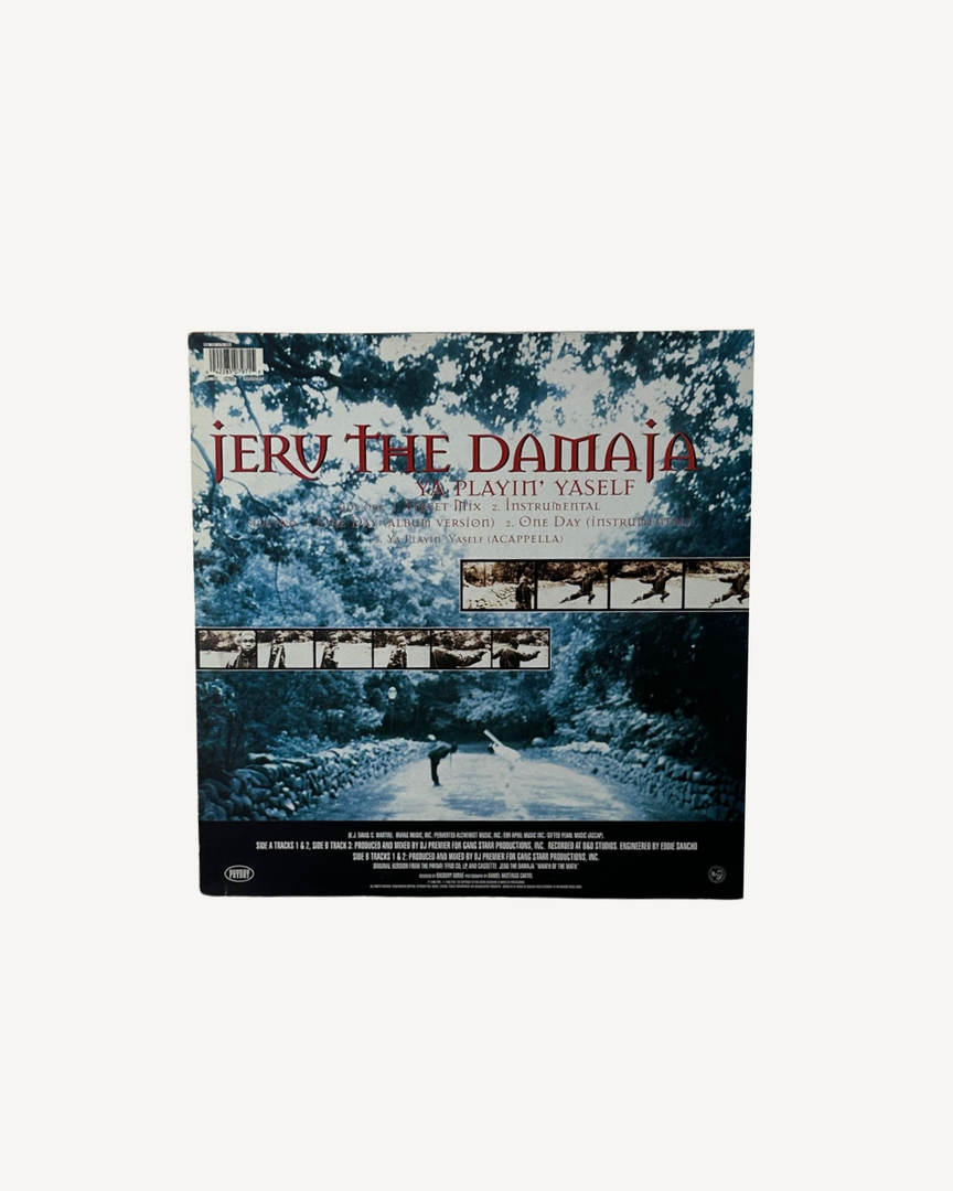 Jeru The Damaja – Ya Playin' Yaself (12" Single) UK 1996