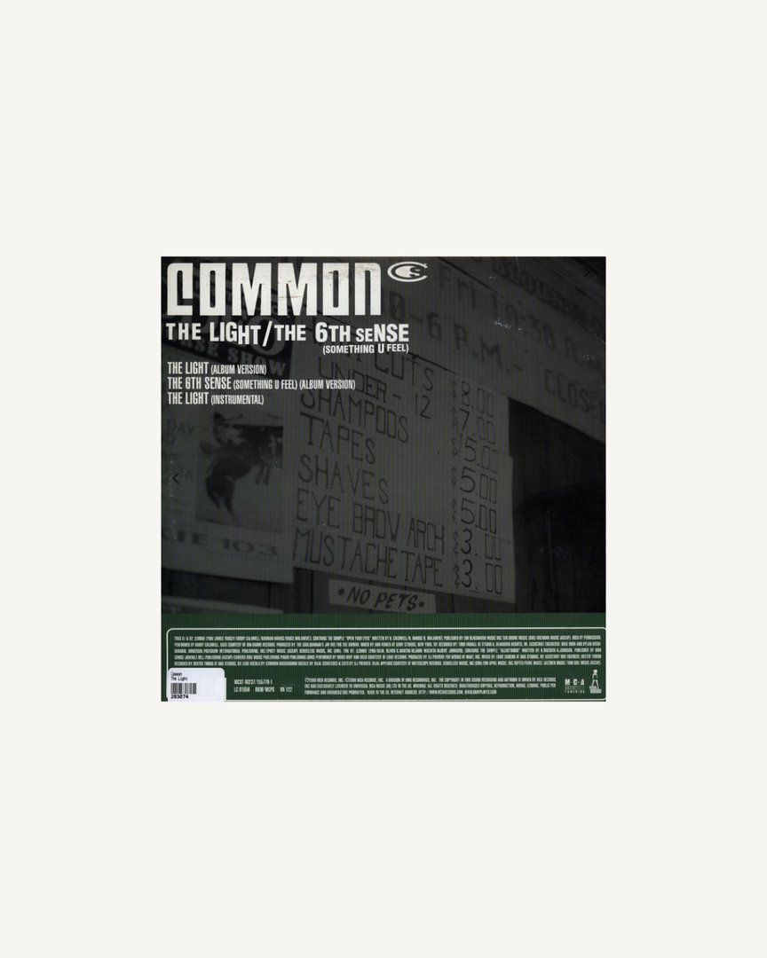 Common – The Light (Prod. J Dilla) / The 6th Sense (Something U Feel)