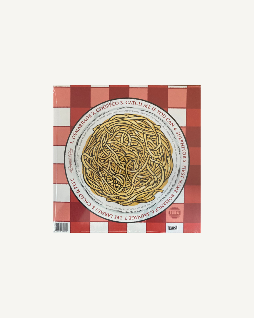 Crimeapple And Clovis Ochin – Cacio & Pepe LP, EU 2023