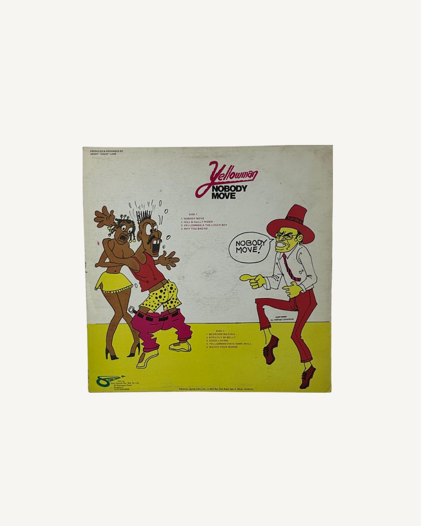 Yellowman – Nobody Move LP, Jamaica 1983
