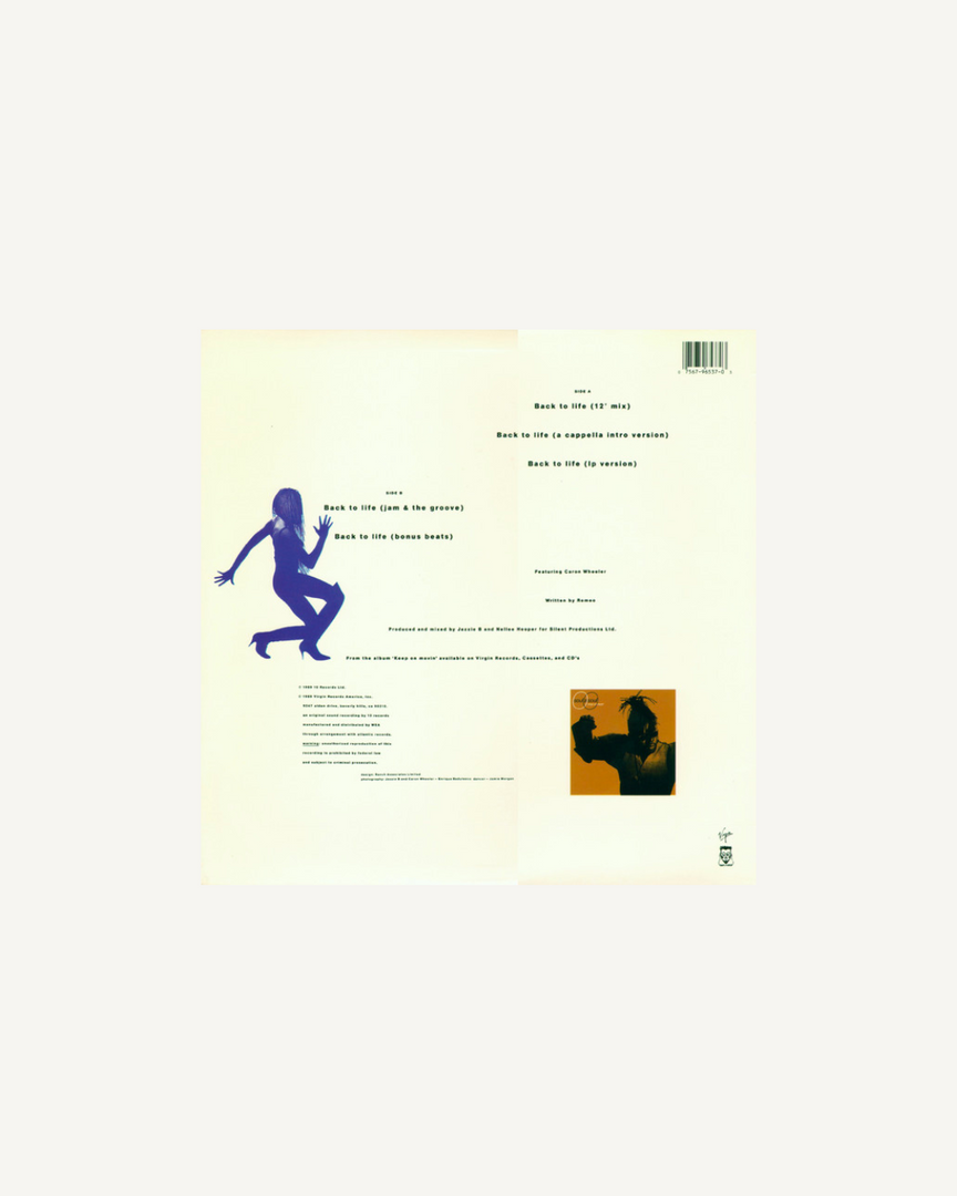 Soul II Soul Ft. Caron Wheeler - Back To Life (Club Mix) (12" Single) UK 1989