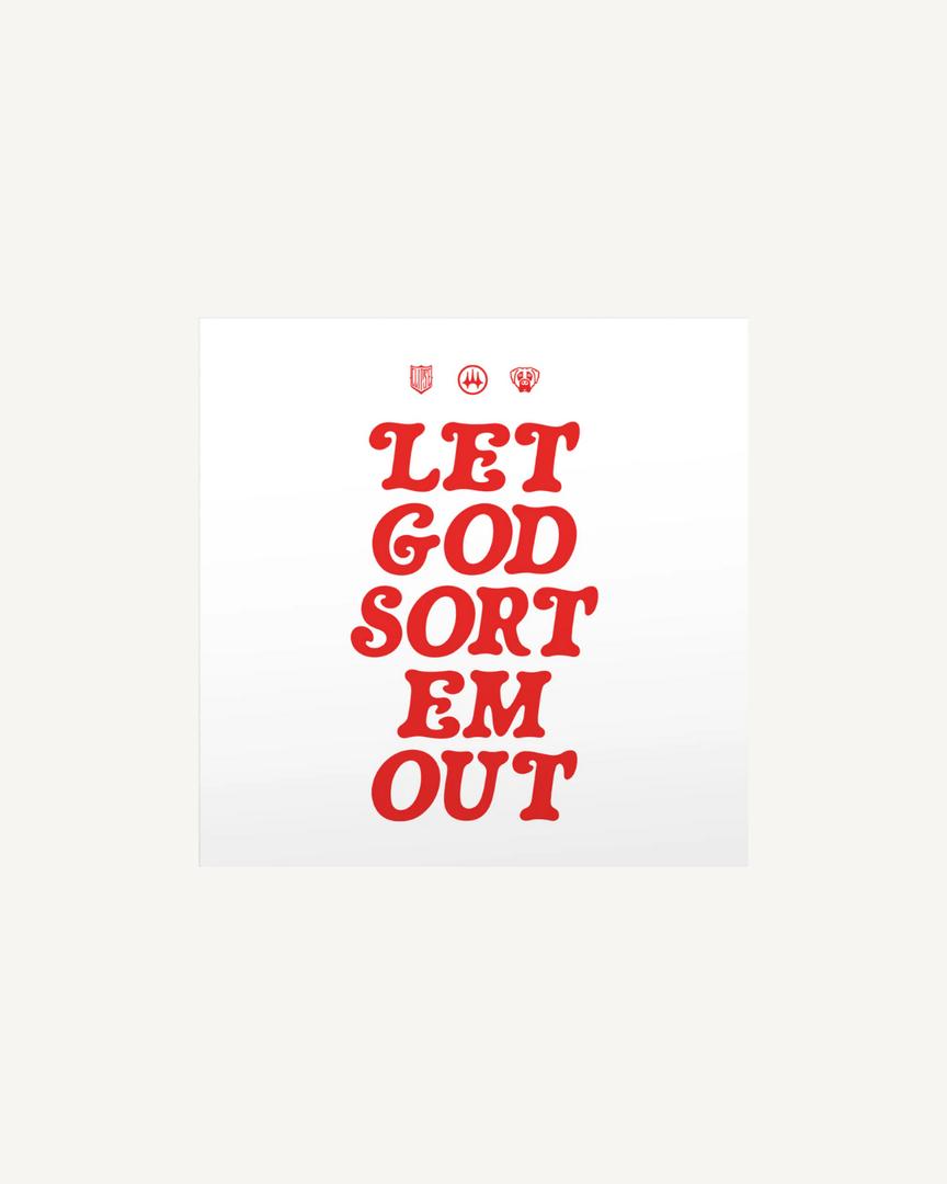 Clipse – Let God Sort Em Out LP (Verdy Edition White Vinyl)